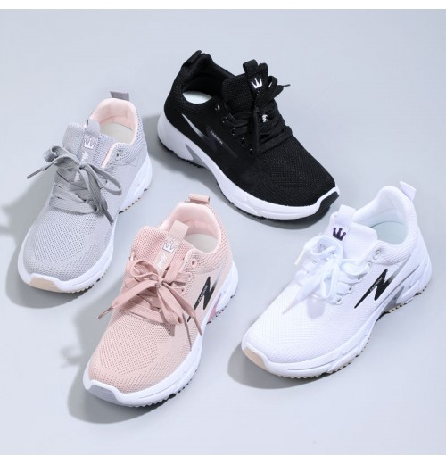 trending shoes for ladies Breathable Women walking style shoes casual sport shoe ladies walking sneaker