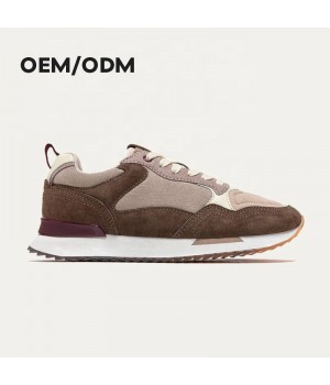 OEM/ODM SMD mesh ladies retro sports casual shoes breathable sneakers flat pu eva for women running