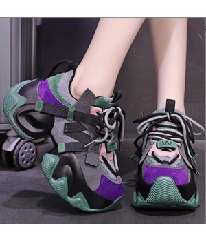 Trendy Height Increasing anti Slip Women Flat Sneaker Women Casual Shoes Sport Shoes Outdoor