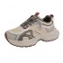 Leather Walking Style Sneakers - Customizable Anti-Slippery Running Shoes for Women