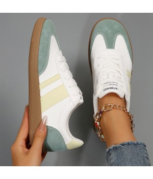 Custom Logo Spring new arrivals breathable lace up sneakers sneakers for women walking style casual sports shoes