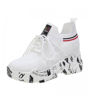 Ladies casual sneakers ladies casual shoes Women White Sports Running Sneakers