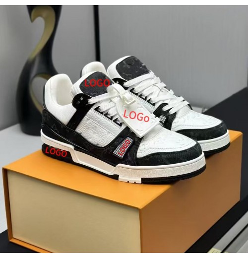 Luxury Designer Logo Top quality Luxury Casual Sport Shoes Training Shoes Men Luxury Original Sneakers Men's Running Shoe